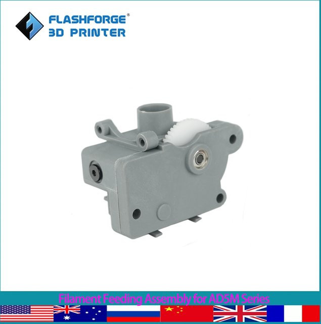 Flashforge Filament-Zuführungsbaugruppe für Adventurer 5M FDM 3D-Drucker, Grau - Bild 1