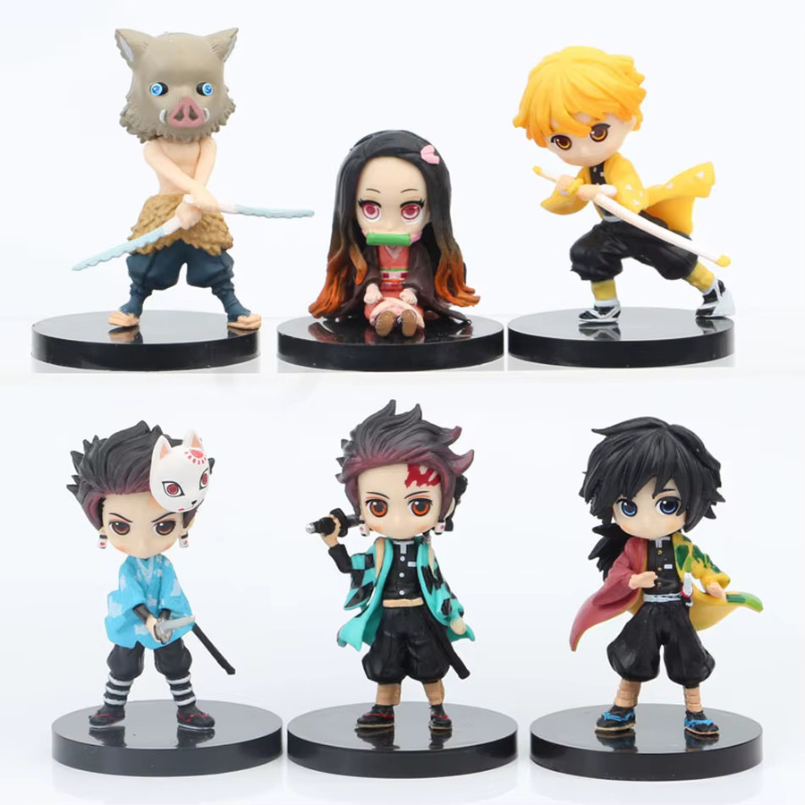 Q Posket Demon Slayer, Mini-Figuren, Set / Bundle, Bunt / Mehrfarbig - Bild 2