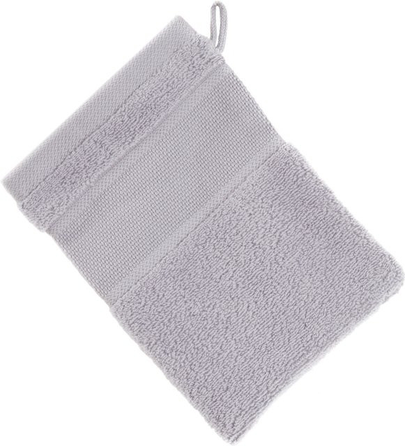 Rico Design Waschhandschuh aus Bio-Baumwolle in Flieder, GOTS-zertifiziert und flauschig - Bild 1