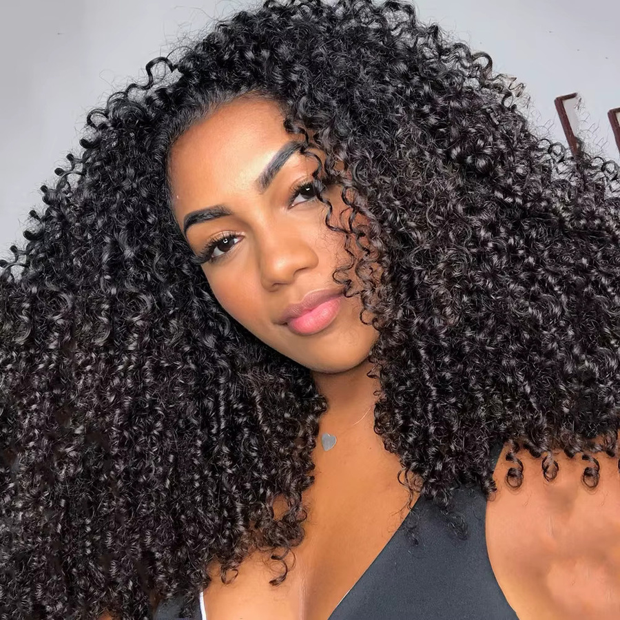 Lumiere Hair Burmesische Pixie Curly Bundles, Unbehandeltes Jungfrauenhaar, 3/4 Bundle-Deal, Tiefe Afro-Locken - Bild 3