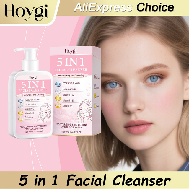 HOYGI Gesichtsreinigungsschaum mit Kollagen, Unreine Haut / Akne, Unisex - Bild 1