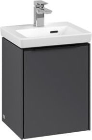 V&B Waschtischunterschrank Subway 3.0 in Graphit, Wandmontage, B/T/H: 35,1 x 42,9 x 30,9 cm - Bild 1
