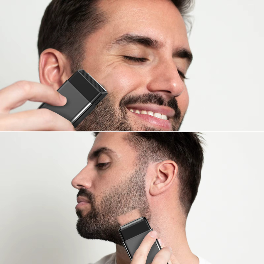 MAXGROOM Elektrorasierer für Herren, Schwarz - Bild 3