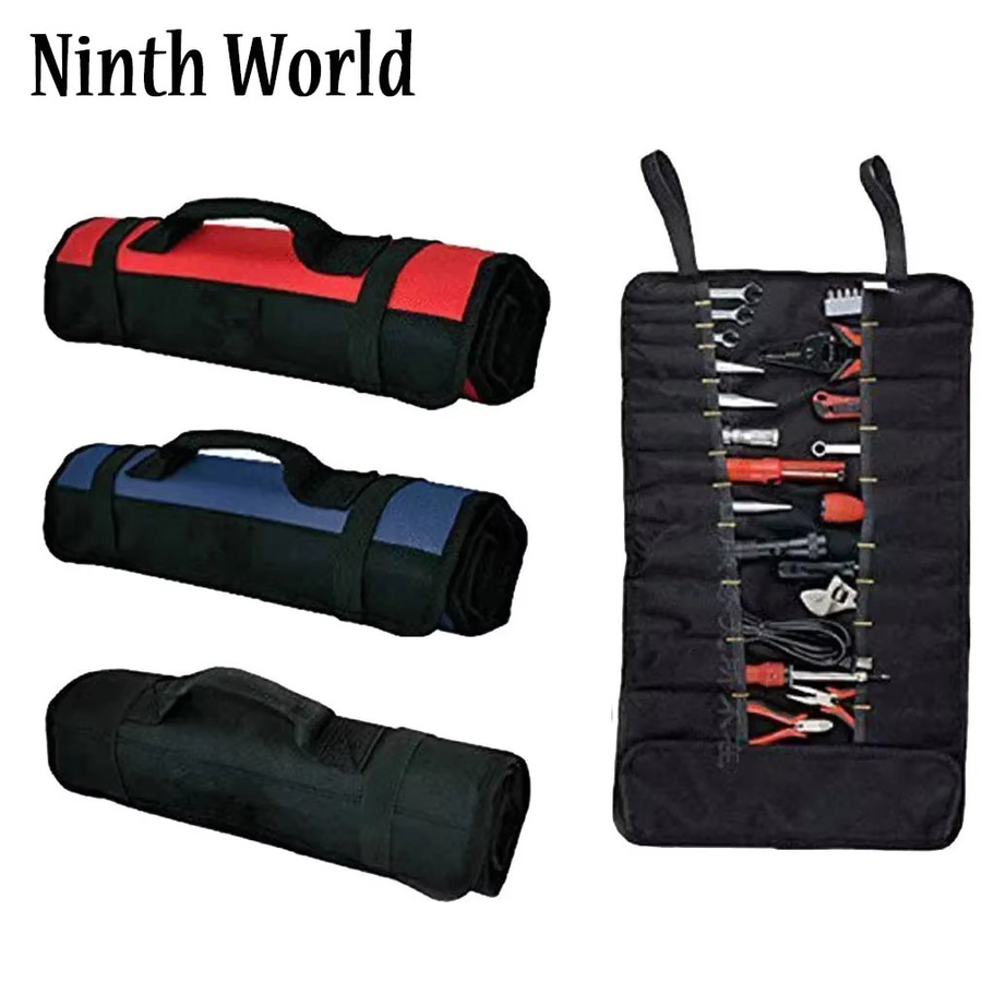 Wera Roll-Up-Beutel für Werkzeug Schwarz Coiling Block Bag Organizer - Bild 2