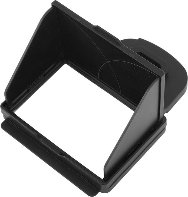Shoemst Kamera-Bildschirmhaube LCD Sonnenschutz aus ABS, faltbar und leichtgewichtig, Schwarz, passend für Canon 5D III, 5D IV, 5DR und 5DS - Bild 1