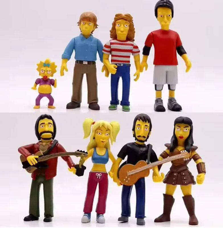 Xin Pusen Family Anime-Actionfiguren Set aus Kunststoff, mehrfarbig, dekorative Figuren für deine Raumdekoration - Bild 1