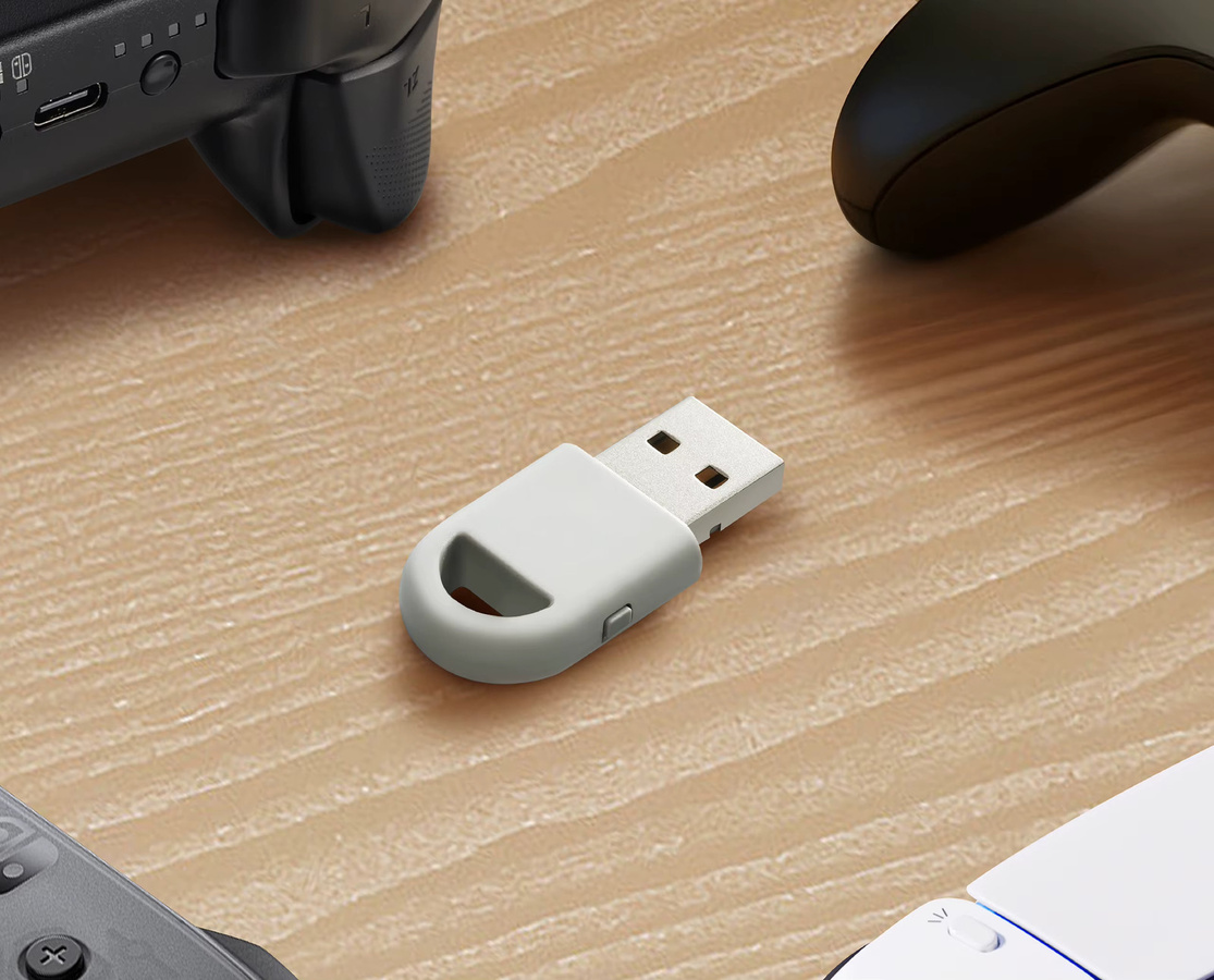 GuliKit Hyperlink 2 Wireless Controller Adapter Empfänger in Weiß für Xbox One, Xbox Series und PC - Bild 4