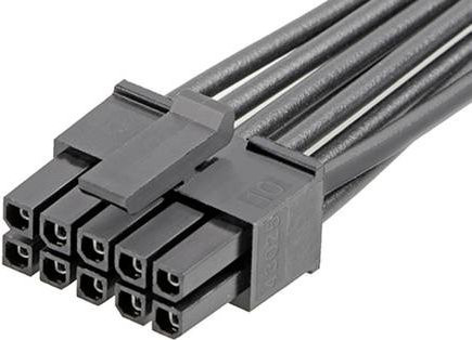 Molex Buchsengehäuse-Kabel 2147551101 in Schwarz - Bild 1