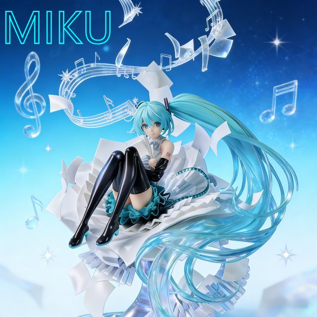 Bandai Miku Modell Figur, Actionfigur, Kunststoff, Bunt / Mehrfarbig - Bild 1