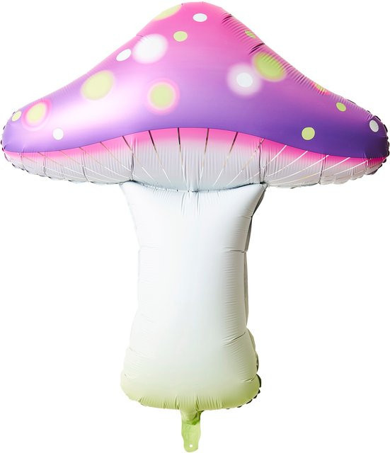 Rico Design Folienballon Pilz in Lila - Bild 1