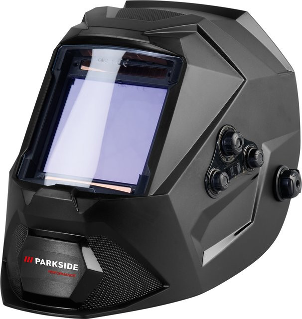 PARKSIDE PERFORMANCE Automatik-Schweißhelm PSHP 1 A1 in Schwarz und Weiß - Bild 1