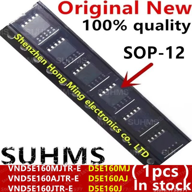 SUHMS SOP-12 Elektronisches Bauteil in Schwarz - Bild 1