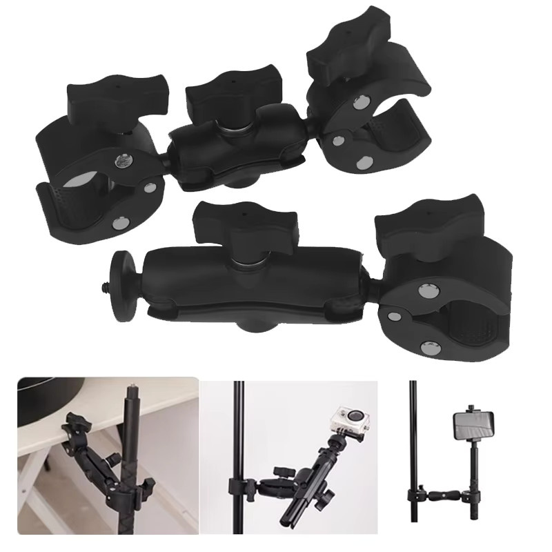 Insta360 Super Clamp Lenkerhalterung für Fahrrad und Motorrad in Schwarz, passend für Insta360 X3 und X4 Action Cameras - Bild 4