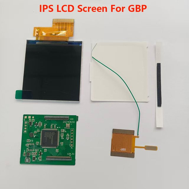 ZCGM IPS-LCD-Bildschirm für Gameboy Pocket, 2,6 Zoll, hohe Helligkeit - Bild 1
