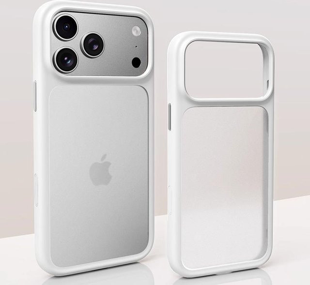 Stoßfeste matte Handyhülle für Apple iPhone 17 16 15 14 13 Pro Max in Transparent - Bild 1