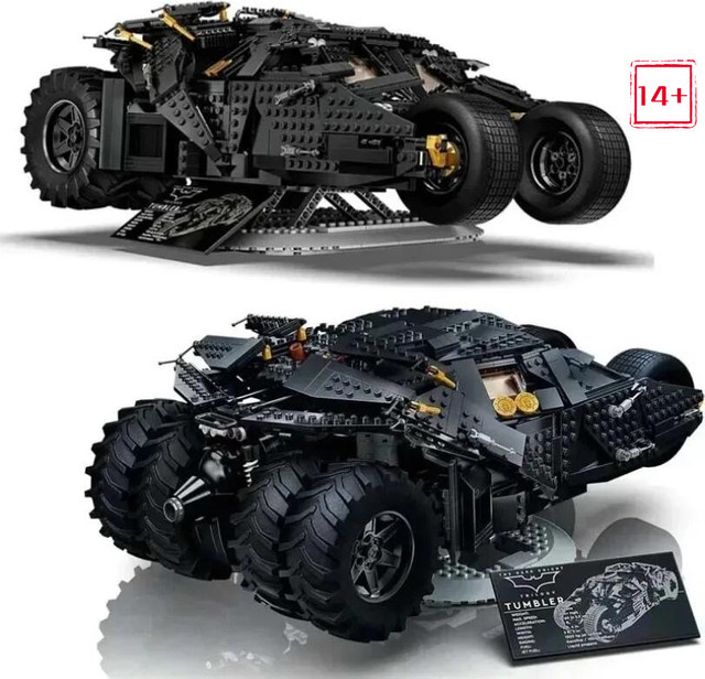 Chariot Dark Knight Batmobile, Modellbausatz, 2049 Teile, ab 14 Jahren - Bild 1