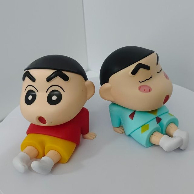 Bandai Crayon Shin-chan Figuren, Set / Bundle, Kunststoff, Bunt / Mehrfarbig - Bild 1