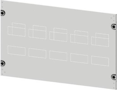 Siemens Blende 8PQ2045-8BA10 in Grau, B/H: 80,0 x 45,0 cm, Tiefe: 160,0 cm - Bild 1