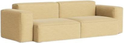 HAY Mags Soft 2,5-Sitzer Sofa Kombination mit 1 Low Armrest in Beige (Textil) - Bild 1