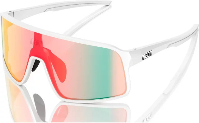 Neon Stratus Sonnenbrille, randlos, weiß, Unisex - Bild 1