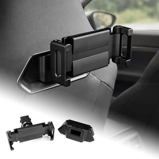KUNGKIC Auto-Rücksitz-Halterung für Handy und Tablet in Schwarz für Cupra Formentor, Born, Ateca und Leon - Bild 1