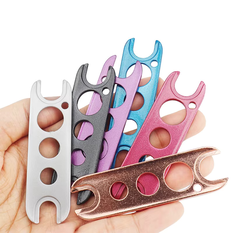 myaokue-up Edelstahl Kappen Opener für Wimpernkleber-Flaschen - Bild 2