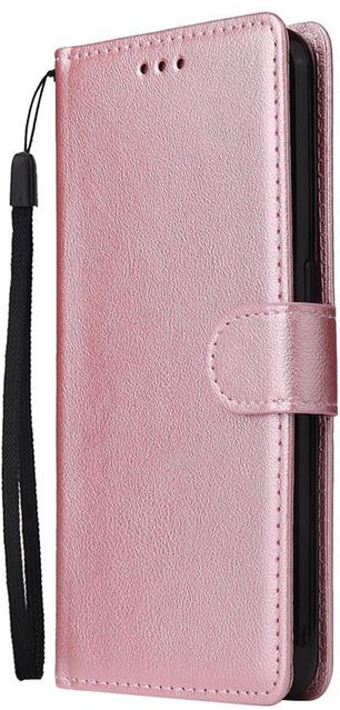Lederhülle für OPPO Reno 2 und Reno 2Z in Rosa als Flip Wallet Etui - Bild 1