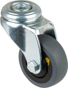 BS Apparaterolle Rollen Apparaterolle aus Kunststoff in Grau und Silber (A301.A89.050) - Bild 1