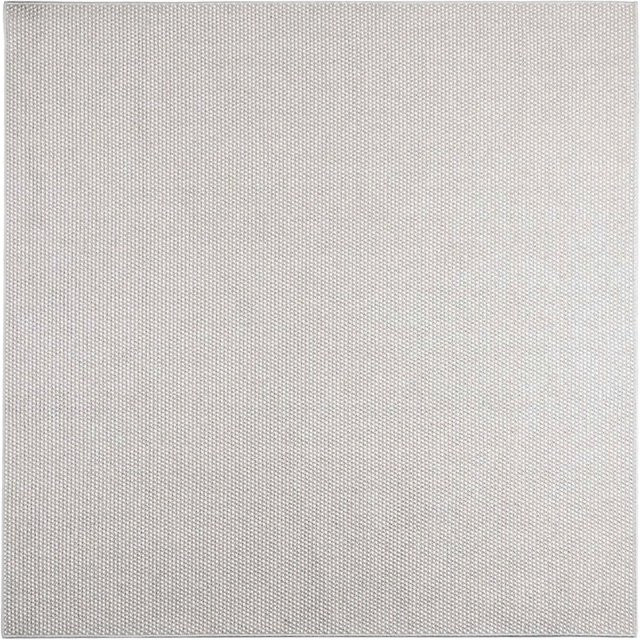 vidaXL Bereichsteppich LUGO in Creme und Grau aus Polyester, B/B: 120 x 120 cm - Bild 1