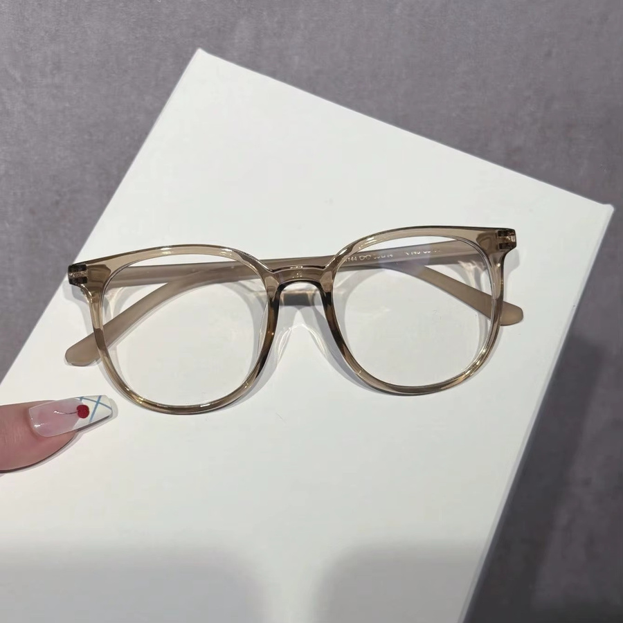 RELEN Brille, Unisex, Rundrahmen, Vollrand, Kunststoff, Black - Bild 2