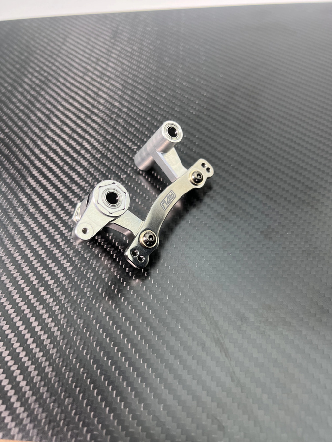 ADU RACING Servolenkungsgetriebe-Schutz, Metall, Grau, Zubehör - Bild 2