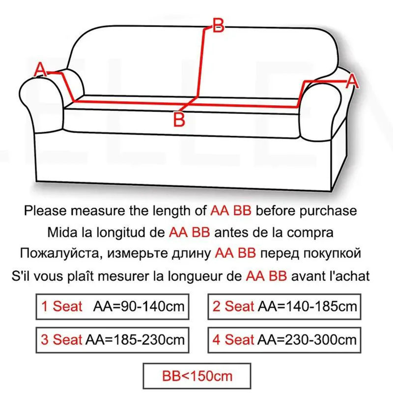 BC-Warm Home Elastischer Sofabezug aus Samt in Petrol für 3-Sitzer Ecksofas (Breite: 190-230 cm) - Bild 4