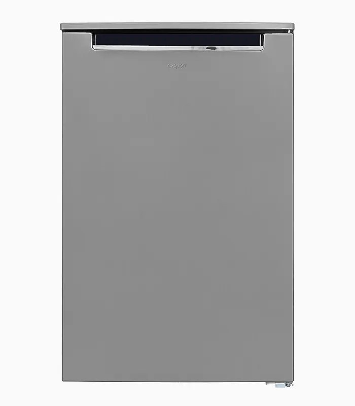 Exquisit Kühlschrank KS15-4-E-040D in Silver, Standgerät mit Inoxlook, B/T/H: 55 x 58 x 141 cm - Bild 3