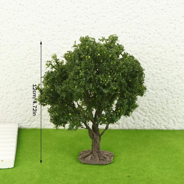 Discover Intime Drahtmodellbaum in Grün für Mikrolandschaft und Sandtisch Dekoration, Höhe: 15 cm - Bild 1