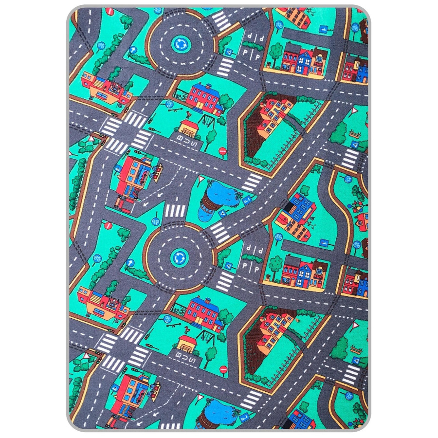 Modern Living Spielteppich Ralley in Bunt, Rechteckig, B/B: 100 x 175 cm - Bild 2