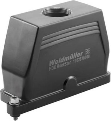 Weidmüller Steckergehäuse HDC IP68 24B TOS 3M25 in Schwarz - Bild 1