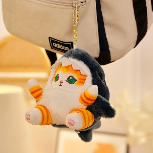 Yiran toy Hai-Katze Plüschtier, Schlüsselanhänger, Bunt / Mehrfarbig - Bild 1