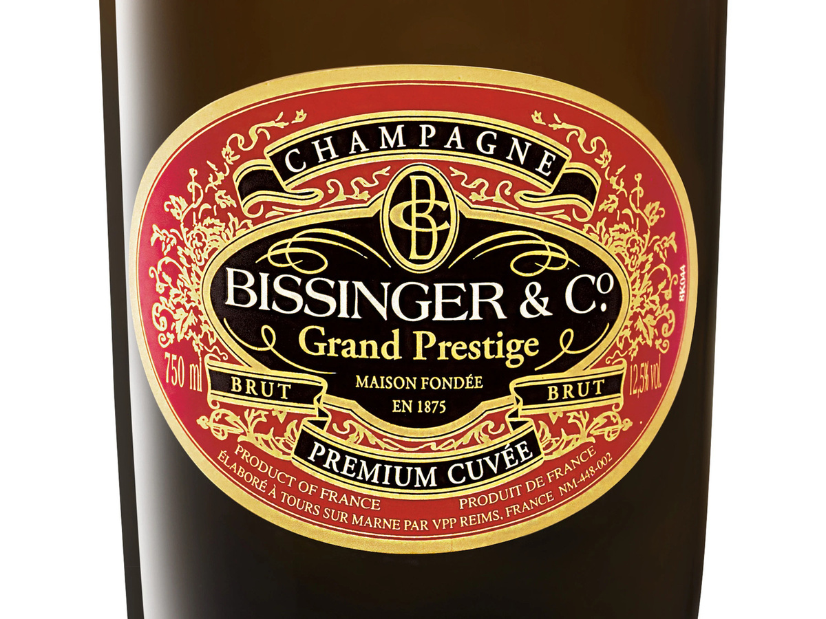 Bissinger Grand Prestige Premium Cuvée brut Champagner 0,75 l - Bild 2
