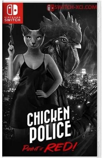 Chicken Police Paint it Red! Adventure für Nintendo Switch von THQ Nordic - Bild 1