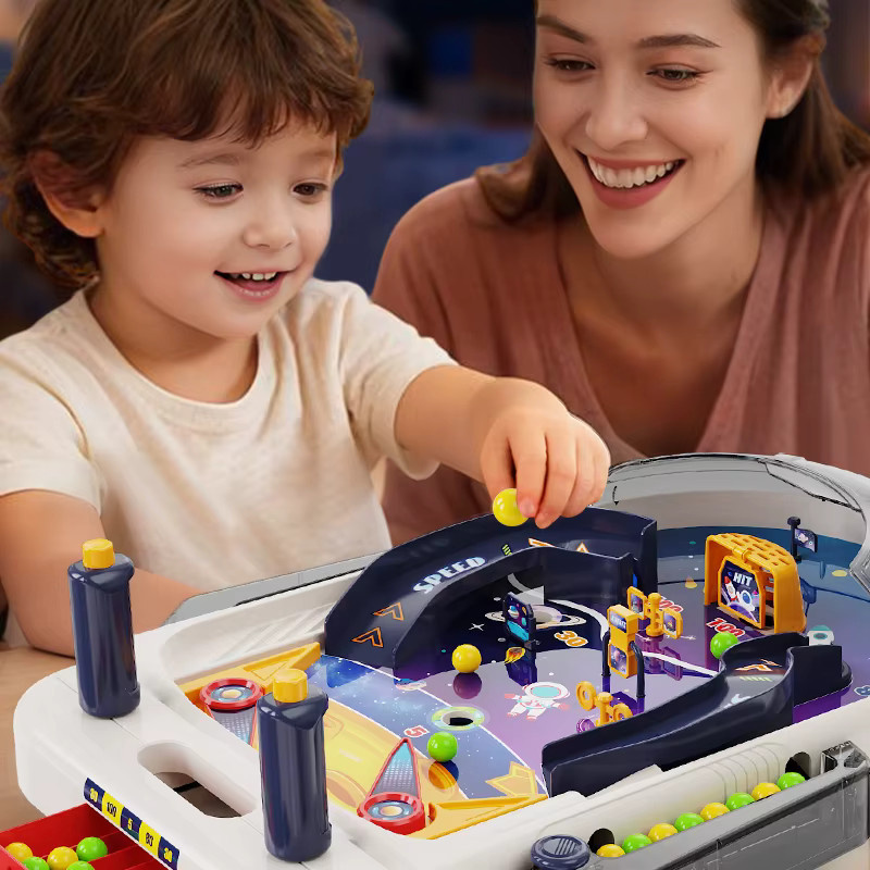 CONUSEA Kinder-Weltraum-Tischspiele Flipper-Schießmaschine, Lernspielzeug - Bild 2