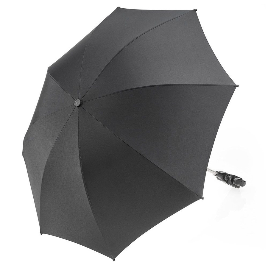 Zamboo Universal Sonnenschirm für Kinderwagen und Buggy in Schwarz aus Polyester - Bild 1