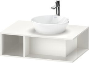 Duravit Waschtischunterschrank D-Neo, wandhängend, Weiß, B/T/H: 80 x 55 x 26 cm - Bild 1
