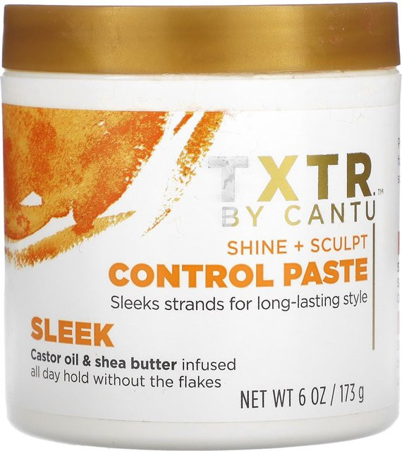 Cantu XTRT Shine + Sculp Control Paste, 173g, für lockiges Haar - Bild 1
