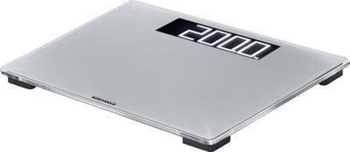 Soehnle Style Sense Comfort 600 Digitale Personenwaage in Silbergrau, B/T: 35 x 30 cm - Bild 2