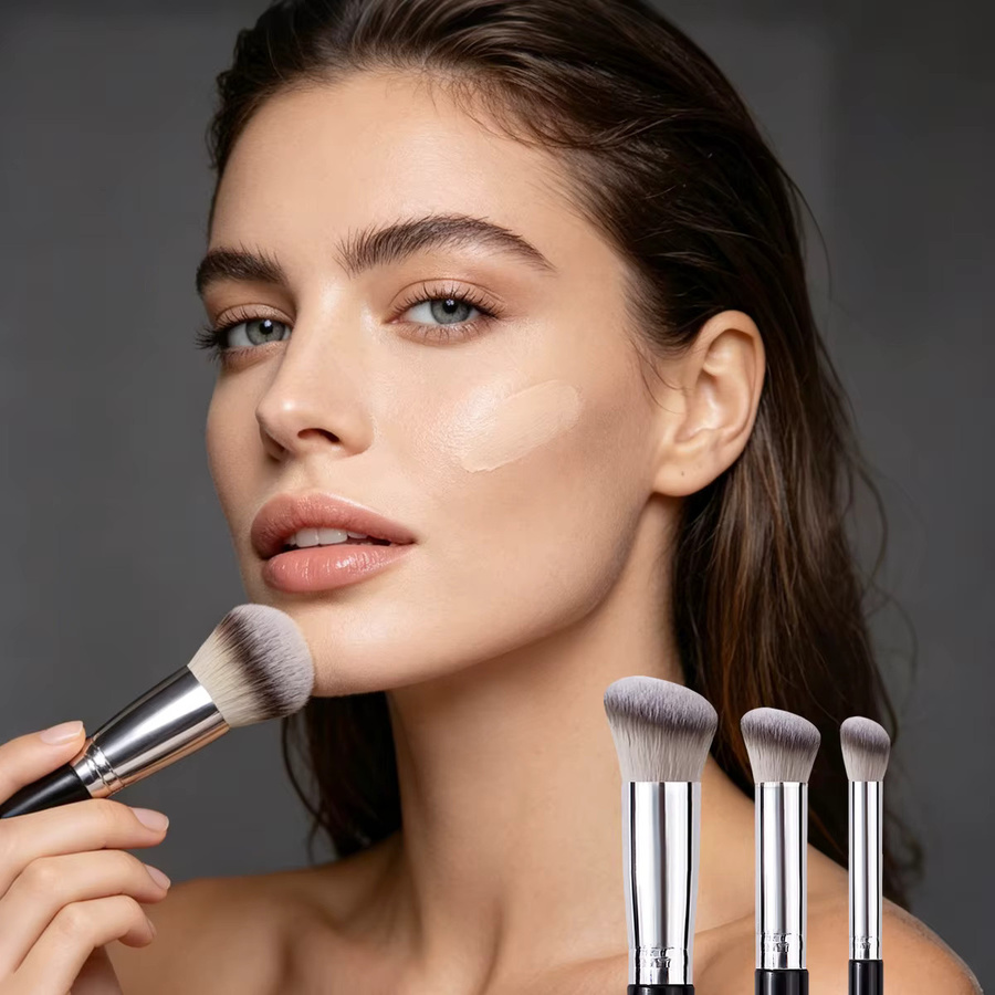 KOSSHOW Foundation- und Concealer-Pinselset, 3-teilig, Unisex - Bild 3