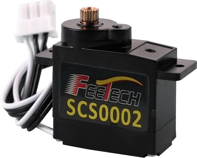 Feetech SCS0002 TTL Serieller Bus Servo, Mikromotor, Metallgetriebe - Bild 1