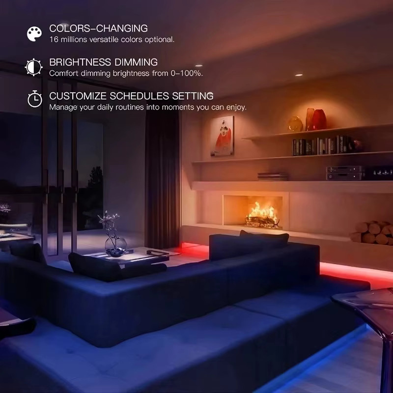 Yeelight LED Smart Strip Light 1S RGB WiFi LED Streifen, Länge: 2 m, kompatibel mit Apple HomeKit, Google Assistant, Amazon Alexa und Mi Home - Bild 3