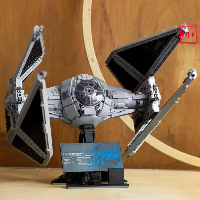 Hot Toys Star Wars Interceptor Starfighter, Modellbausatz, 1931 Teile, ab 14 Jahren - Bild 3