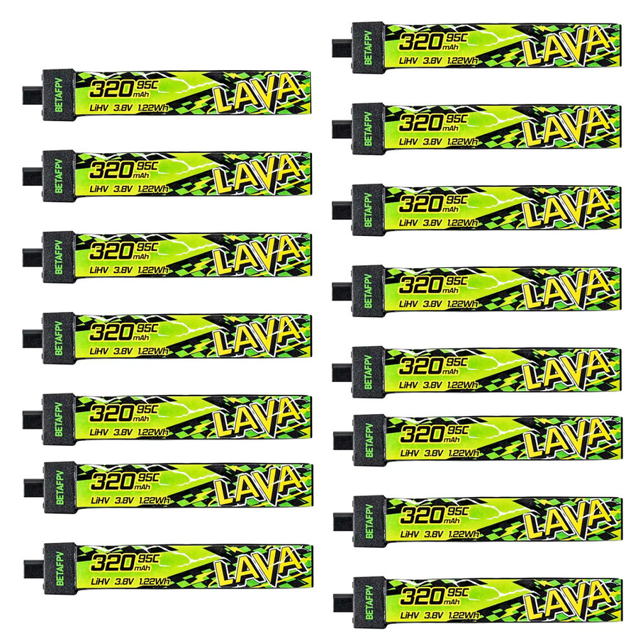 BETAFPV LAVA II 1S 320mAh LiHV Akku mit 95C und BT2.0 Anschluss für Air65, Meteor65 Pro und Cetus FPV Whoop Drohnen - Bild 2