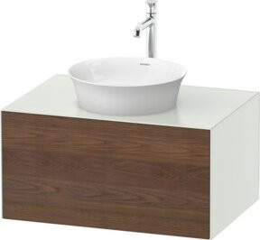 Duravit Waschtischunterschrank ohne Aufsatz White Tulip matt Weiß B: 75,1 cm, T: 41 cm, H: 41 cm - Bild 1